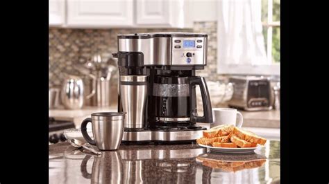 The hamilton beach 49980a is a coffee maker designed to be easily used and is able to deliver a single serve as well as a full carafe of brewed coffee. Review: Hamilton Beach 49980A 2-Way Single Serve Brewer ...