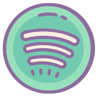 2.this soothing beachy aesthetic that'll fill you with calmness every time you check the time Spotify icons in Cute Color style for graphic design and ...