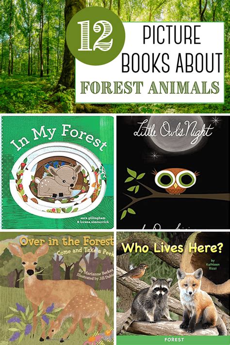 Forest Animal Books For Kids Animal Books Forest Animals Preschool