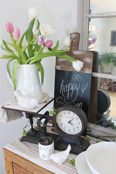 Easy diy home decorating ideas. Quick and Easy Spring Decorating Ideas - Clean and Scentsible