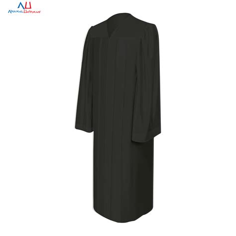 Black Graduation Gown Adults Airborne Uniforms