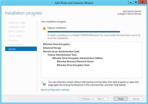It Technology How To Enable Bitlocker On Windows Server 2012 R2