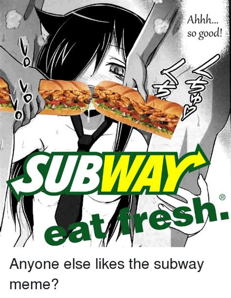 Samsunguy46s On Twitter Dont Ever Look Up Subway Animememes Because