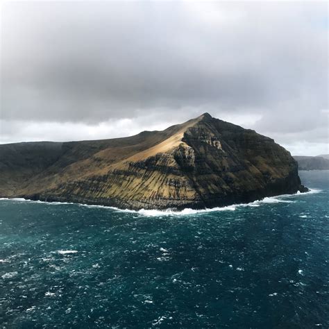 Wallpaper Id 235151 A Cliff Over Choppy Azure Sea Water In The Faroe