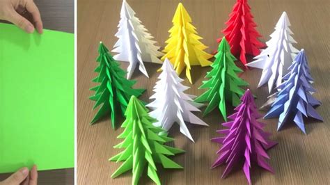 How To Make Christmas Tree Out Of Paper White Christmas 2021
