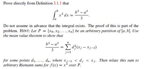 real analysis - Riemann integral of $x^2$ - Mathematics ...