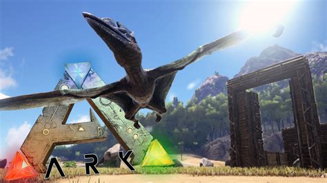 Ark Survival Evolved Gameplay Taming A Pteranodon Pterodactyl