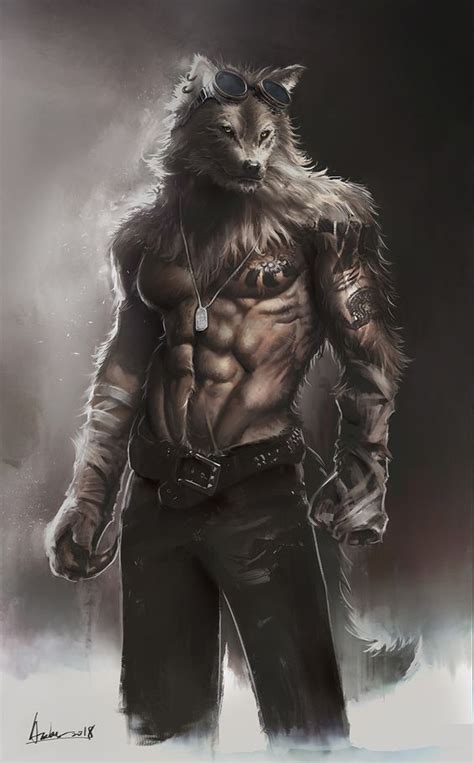 Magic Men And Mayhem Wolf Man In Werewolf Art Werewolf Fantasy Creatures