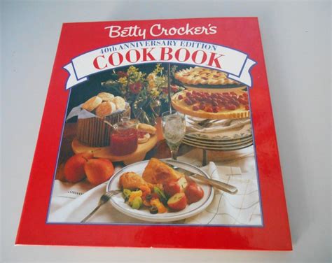 Betty Crocker S 40th Anniversary Edition Cookbook Etsy