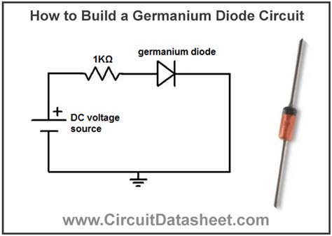 How To Build A Germanium Diode Circuit Circuit Datasheet