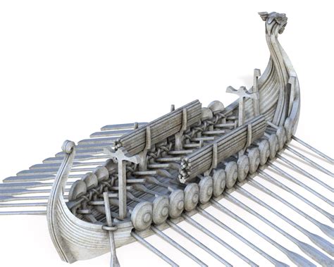 3d Printable Viking Longship Ready To Download And Print