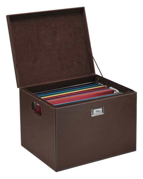 Decorative Office Fileportable Storage Box For Hanging Folders