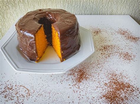 Brazilian Style Carrot Cake With Chocolate Icing Recipe Foodtalk