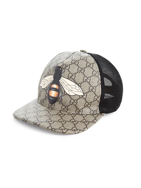 Shop the gucci official website. Gucci Bee Baseball Cap in Natural for Men - Lyst