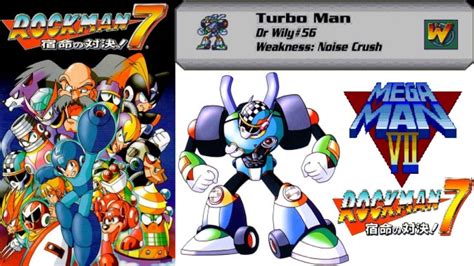 Lets Listen Mega Man 7 Snes Turbo Man Giant Trailers Extended