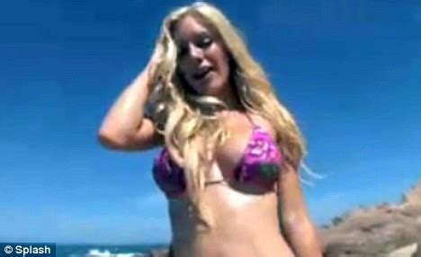 The Hills Heidi Montag Peels Down To Her Bikini In An Attempt To Jumpstart Her Pop Career