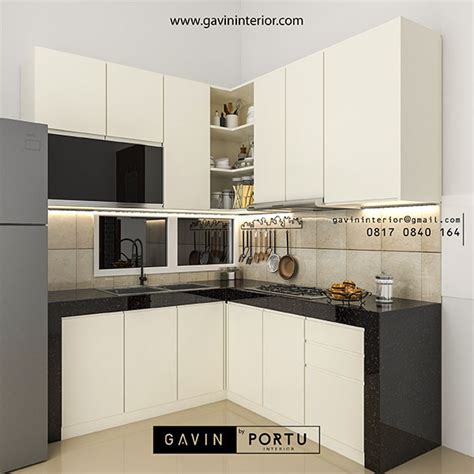 You can enhance its beauty by pairing it with painted wooden cabinetry to infuse a sense of rustic charm. Gambar Model Kitchen Set Minimalis Di Nusaloka BSD ...