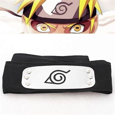 ⭐⭐ Naruto Headband Leaf Village Logo ⭐⭐ Cosplay Costume Accessories ⭐⭐