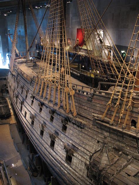 The Swedish Warship Vasa Sank On Its Maiden Voyage In 1628 In The