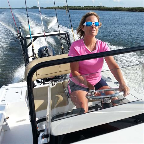 Photo Contest Entry Wife Enjoying Our Boat Entry PC Sportsman Boats
