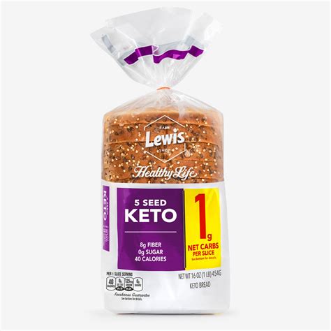 Healthy Life 5 Seed Keto Bread Lewis Bake Shop