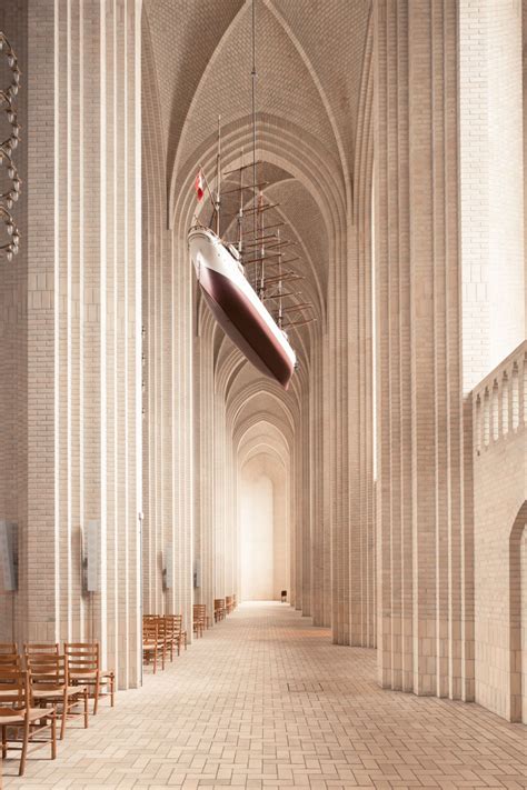 Thibaud Poirier The Grundtvig Church In Copenhagen Made Out Of 6