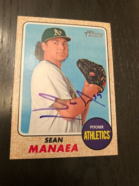 Topps Heritage Sean Manaea For Sale Online Ebay