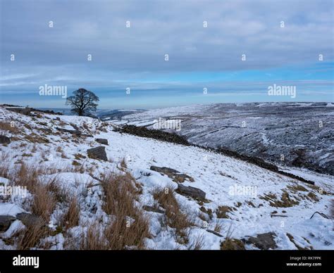 Haworth Snow Yorkshire Winter High Resolution Stock Photography And