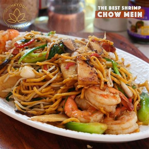 Shrimp Chow Mein Recipe And Video Seonkyoung Longest Recipe Asian