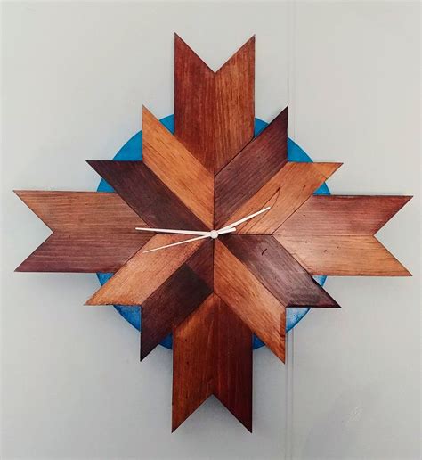 Whatever alarm clock that shines on ceiling styles you want, can be easily bought here. Wooden wall clock | Wooden walls, Ceiling fan, Decor