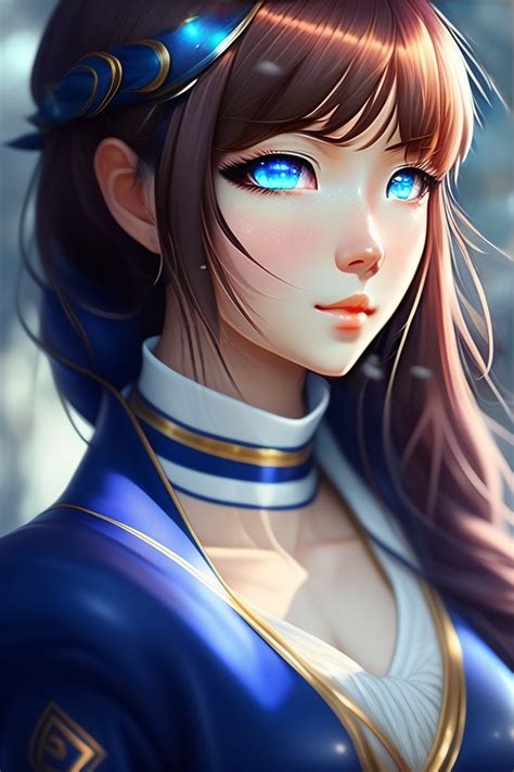 Lexica Anime Girl Blue Eyes Alice