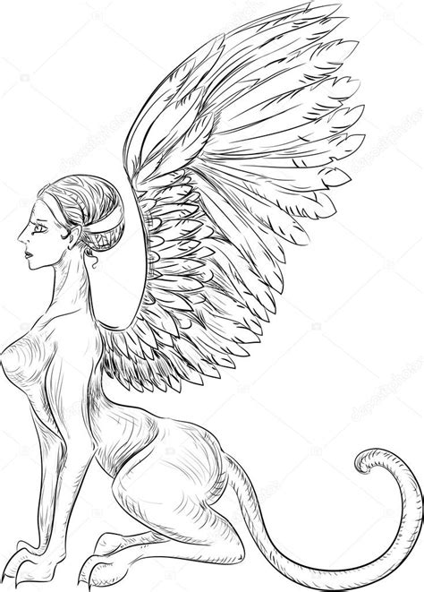 Sphinx fantasy_sphinx anne_sphinx animeshinx_girl anime_sphinx_girl underboob_sphinx blonde_sphinx_girl anne_skogsjones_sphinx fantasy_creature_ flower_sphinx sphinxgirl. Sphinx Mythical Creature Drawing at GetDrawings | Free ...