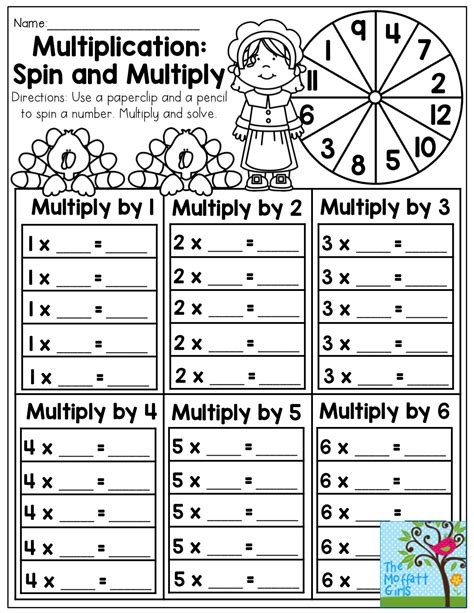Multiplication Worksheets And Games