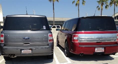 Flex Lowered with H&R Springs Compared to Stock - Ford Flex Forum