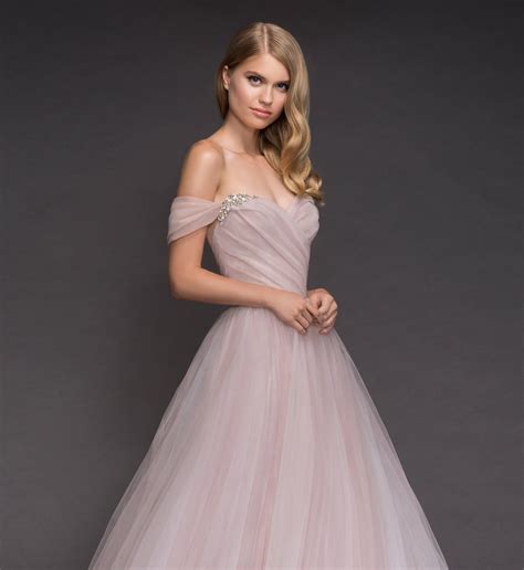Https://tommynaija.com/wedding/blush Colored Wedding Dress