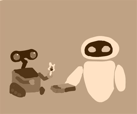 Wall E And Eve Drawception