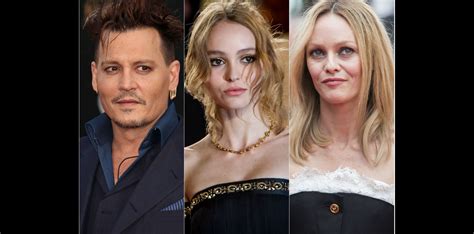 Lily Rose Depp Vanessa Paradis Et Johnny Depp Dans Le Même Film Purepeople