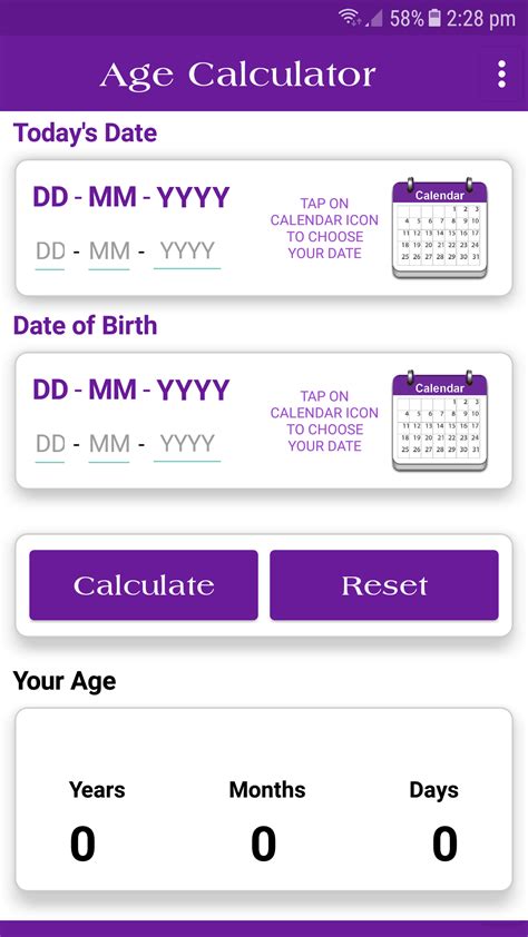 Age Calculatorappstore For Android