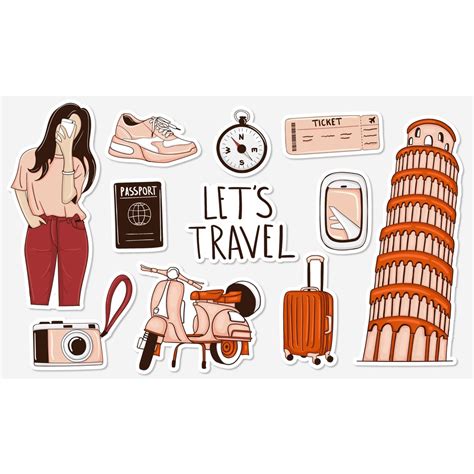 Jual Sticker Aesthetic Travel Time To Travel Sticker Sticker Vinyl Traveling Sticker Helm