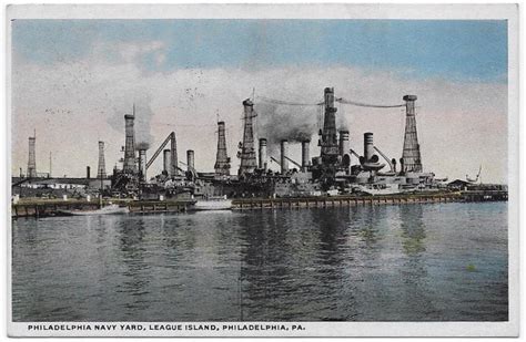 The Philadelphia Navy Yard Circa 1920 History In The Mail