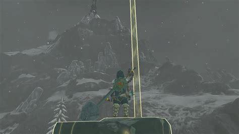 The Legend Of Zelda Tears Of The Kingdom Mount Lanayru Skyview Tower