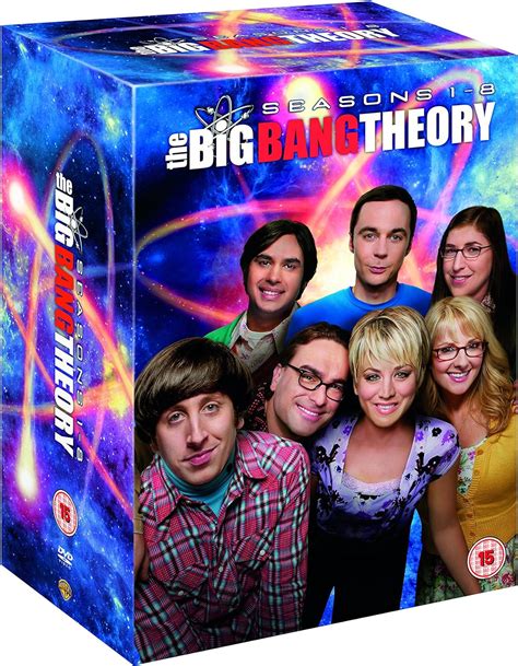 The Big Bang Theory Season 1 8 Dvd 2015 Uk Johnny