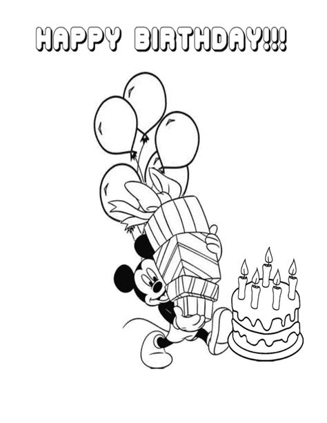 Mickey mouse pulling minnie mouse's bow. Mickey Mouse Balloon Coloring Pages - Coloring Home