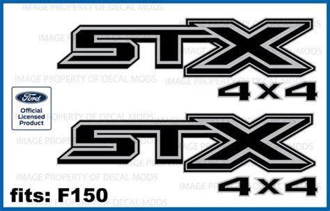 Ford F150 Stx 4x4 Decals Stickers 2015 2020 Set Of 2 Etsy