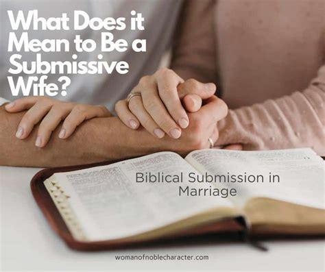 Submissive Wife What Does It Mean To Be Submissive