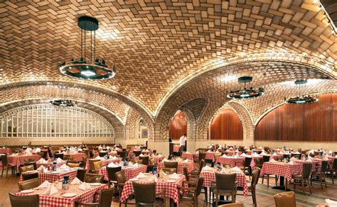 This restoration effort brought national attention to the importance of preserving architectural landmarks. Grand Central Station Oyster Bar, Terra Cotta, Guastavino Tile