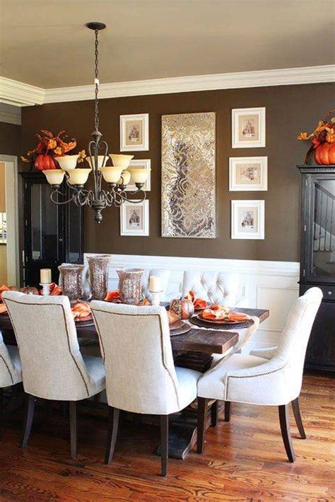 Start with a rustic farmhouse table complete with raw wood grain and distressing, and add variety seating to the mix. 25 Rustic Dining Room Design Ideas - Decoration Love