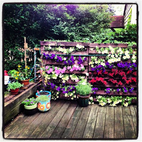 You might as well want to check this article out in case you want to know more about the application of manure: Pallet gardens with potted plants :) - Could you make a ...