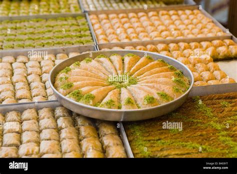 Baklava And Baked Goods Hi Res Stock Photography And Images Alamy