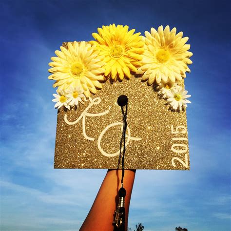 Check spelling or type a new query. Graduation Cap with flowers and initials | Graduation cap ...